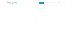 Desktop Screenshot of mhlangalab.org